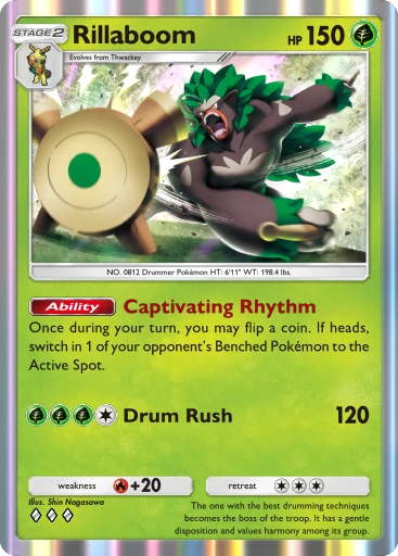 Rillaboom card art