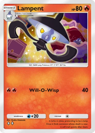 Lampent card art