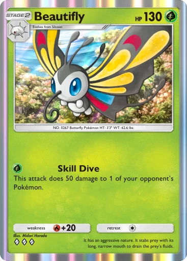 Beautifly card art
