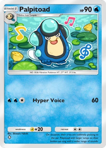 Palpitoad card art