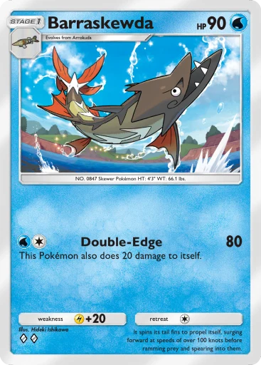 Barraskewda card art