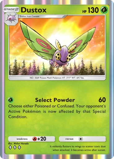 Dustox card art