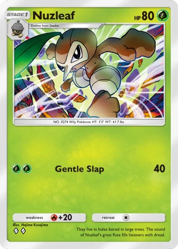 Nuzleaf card art