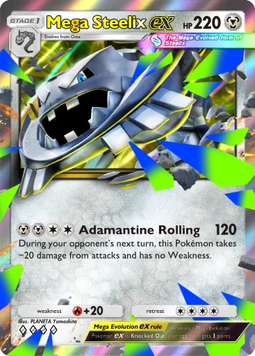 Mega Steelix card art