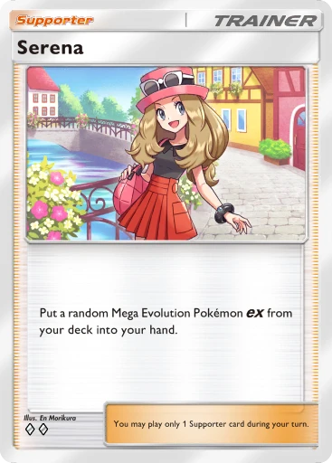 Serena card art