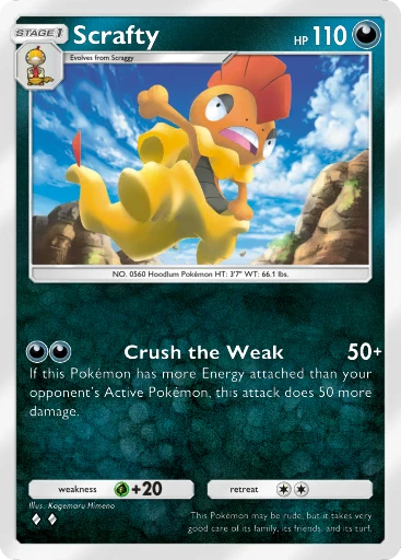 Scrafty card art