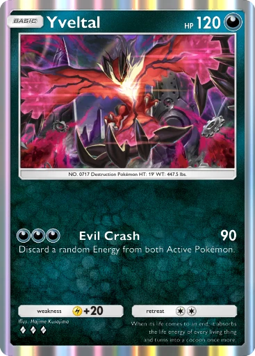Yveltal card art