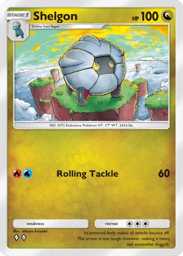Shelgon card art