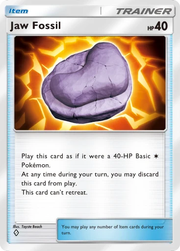 Jaw Fossil card art