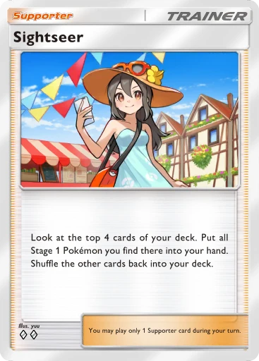 Sightseer card art