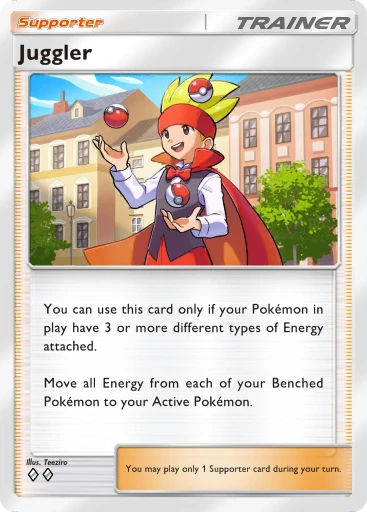 Juggler card art