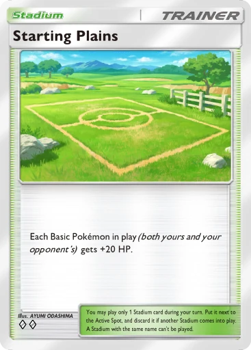 Starting Plains card art