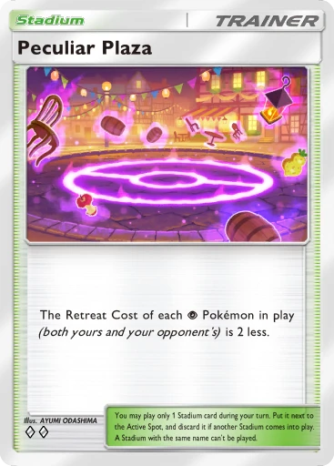 Peculiar Plaza card art