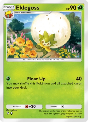 Eldegoss card art