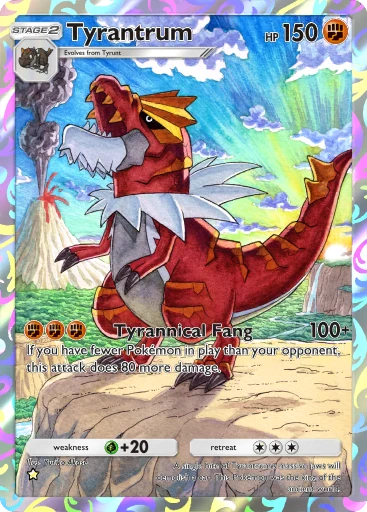Tyrantrum card art