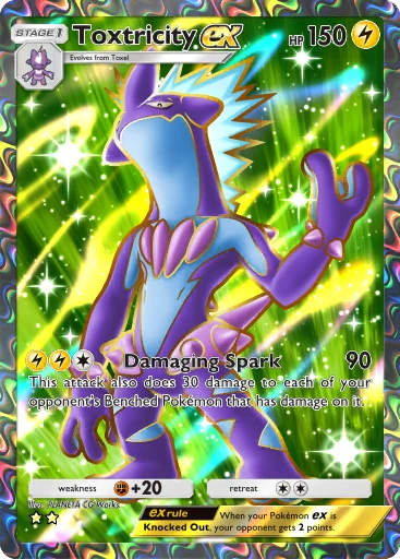 Toxtricity card art