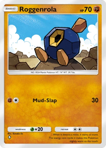 Roggenrola card art