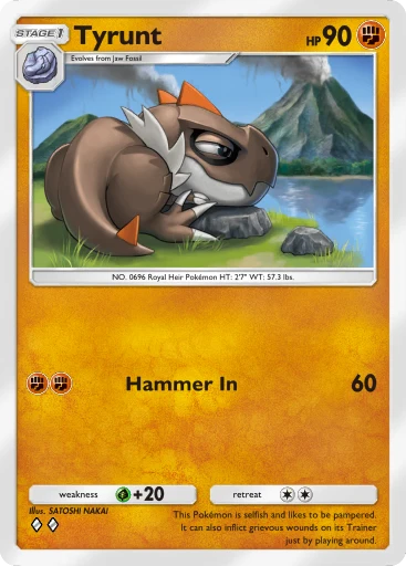 Tyrunt card art