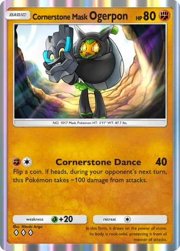 Cornerstone Mask Ogerpon card art