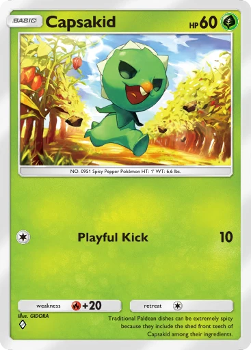 Capsakid card art