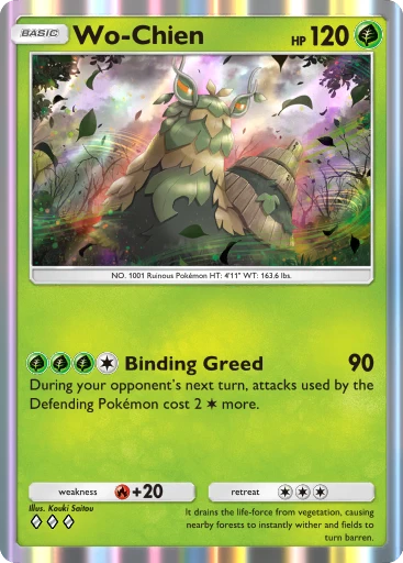 Wo-Chien card art