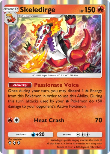 Skeledirge card art