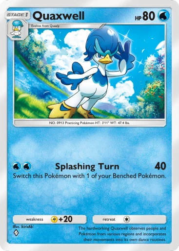 Quaxwell card art