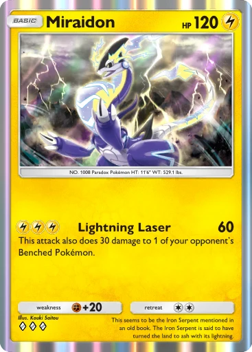 Miraidon card art