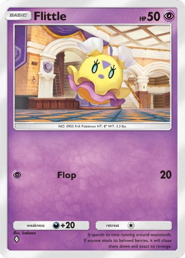 Flittle card art