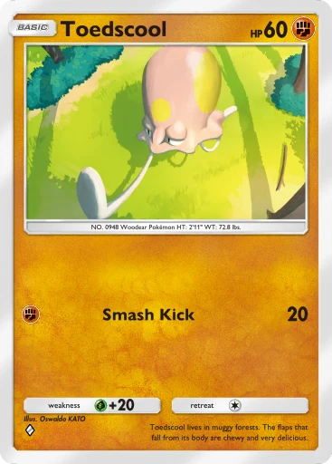 Toedscool card art