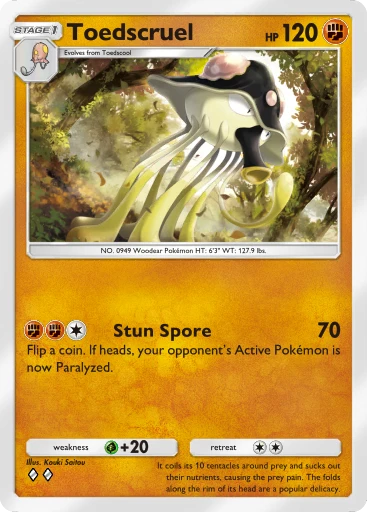 Toedscruel card art
