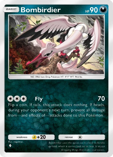 Bombirdier card art