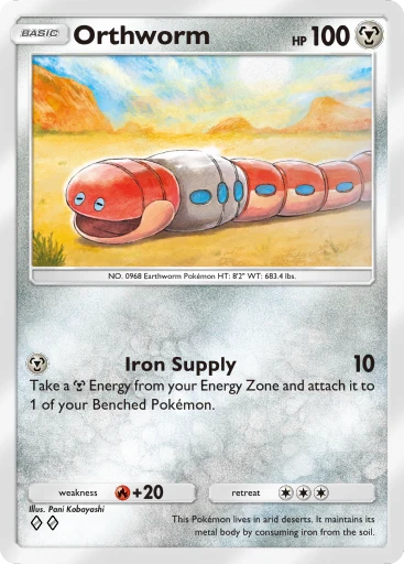 Orthworm card art