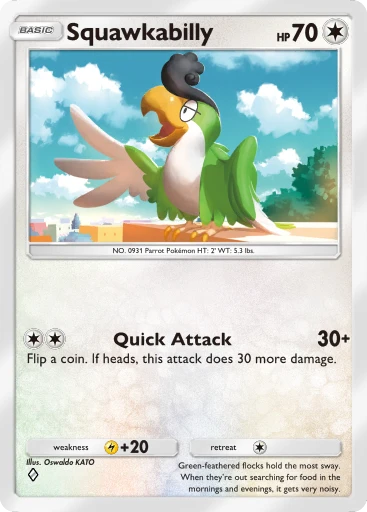 Squawkabilly card art