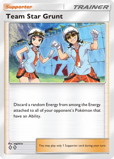 Team Star Grunt card art