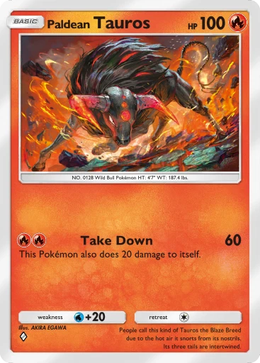 Paldean Tauros