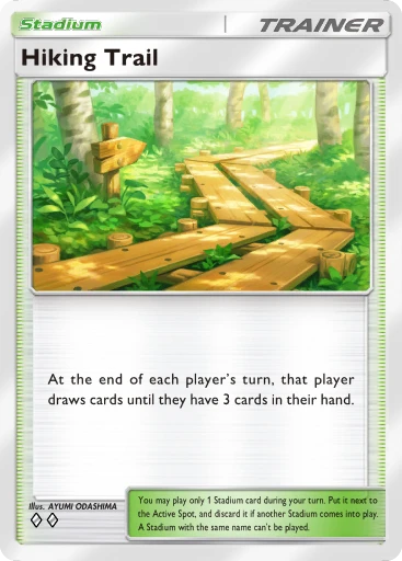 Hiking Trail card art