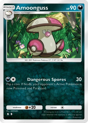 Amoonguss card art