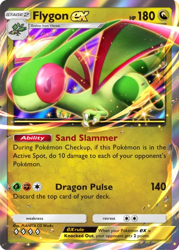 Flygon card art