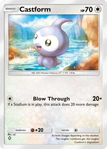 Castform card art