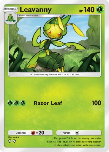 Leavanny card art