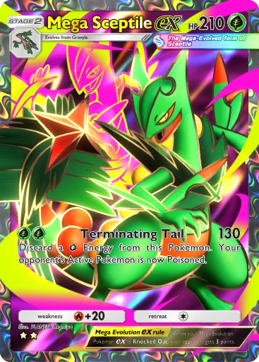 Mega Sceptile ex