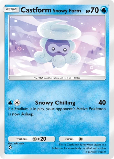 Castform Snowy Form