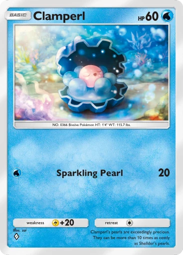 Clamperl card art