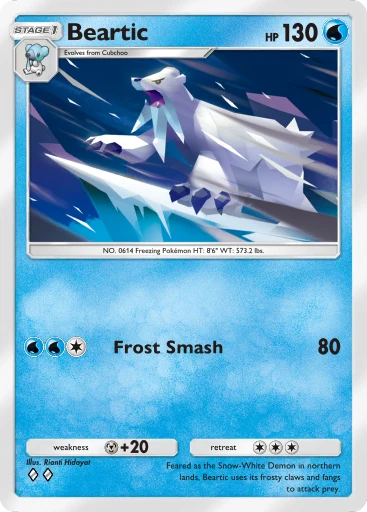 Beartic card art
