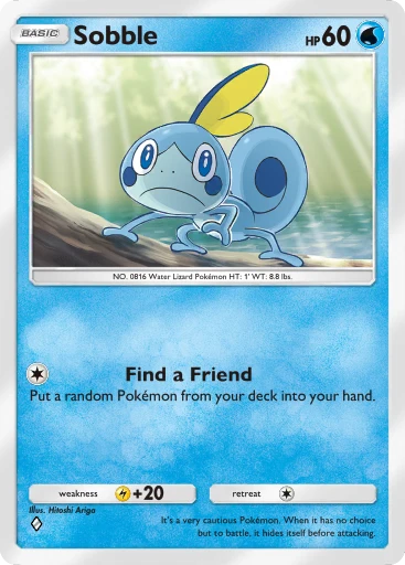 Sobble card art
