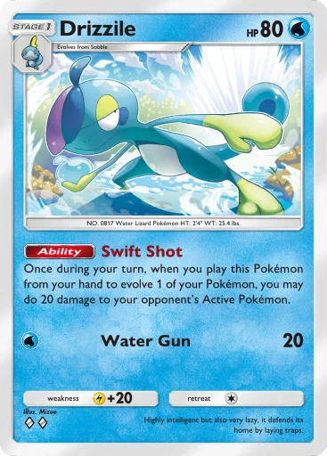 Drizzile card art