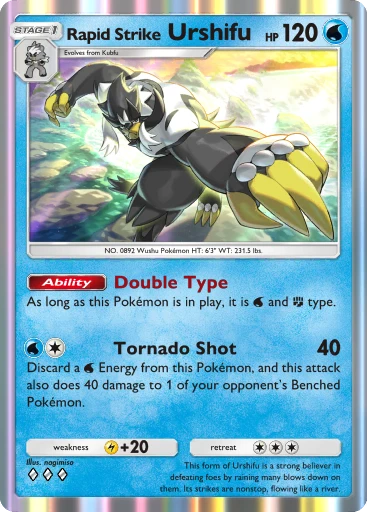 Rapid Strike Urshifu card art
