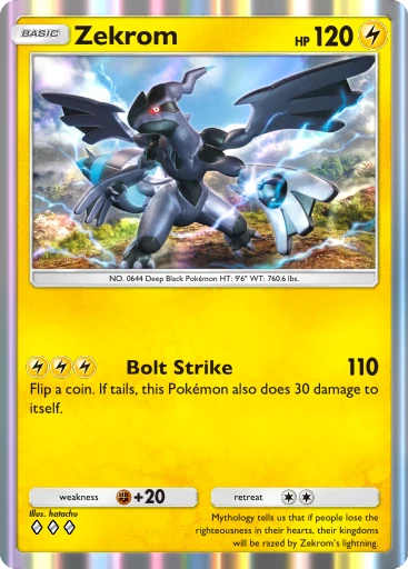 Zekrom card art