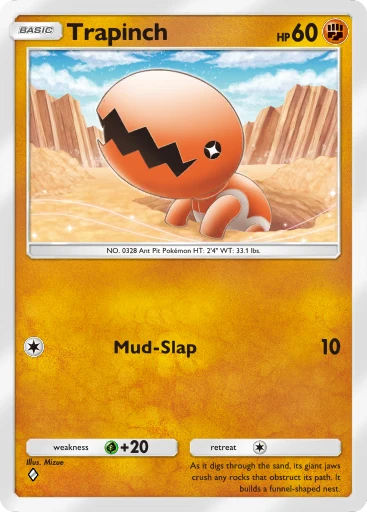 Trapinch card art
